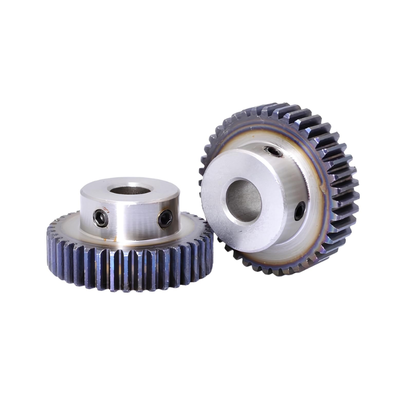 1 Stück 1 Module 40-120Z Stirnrad aus Kohlenstoffstahl mit abgestuftem Ansatz, geeignet für mechanische Ausrüstungen, Bohrung 12mm