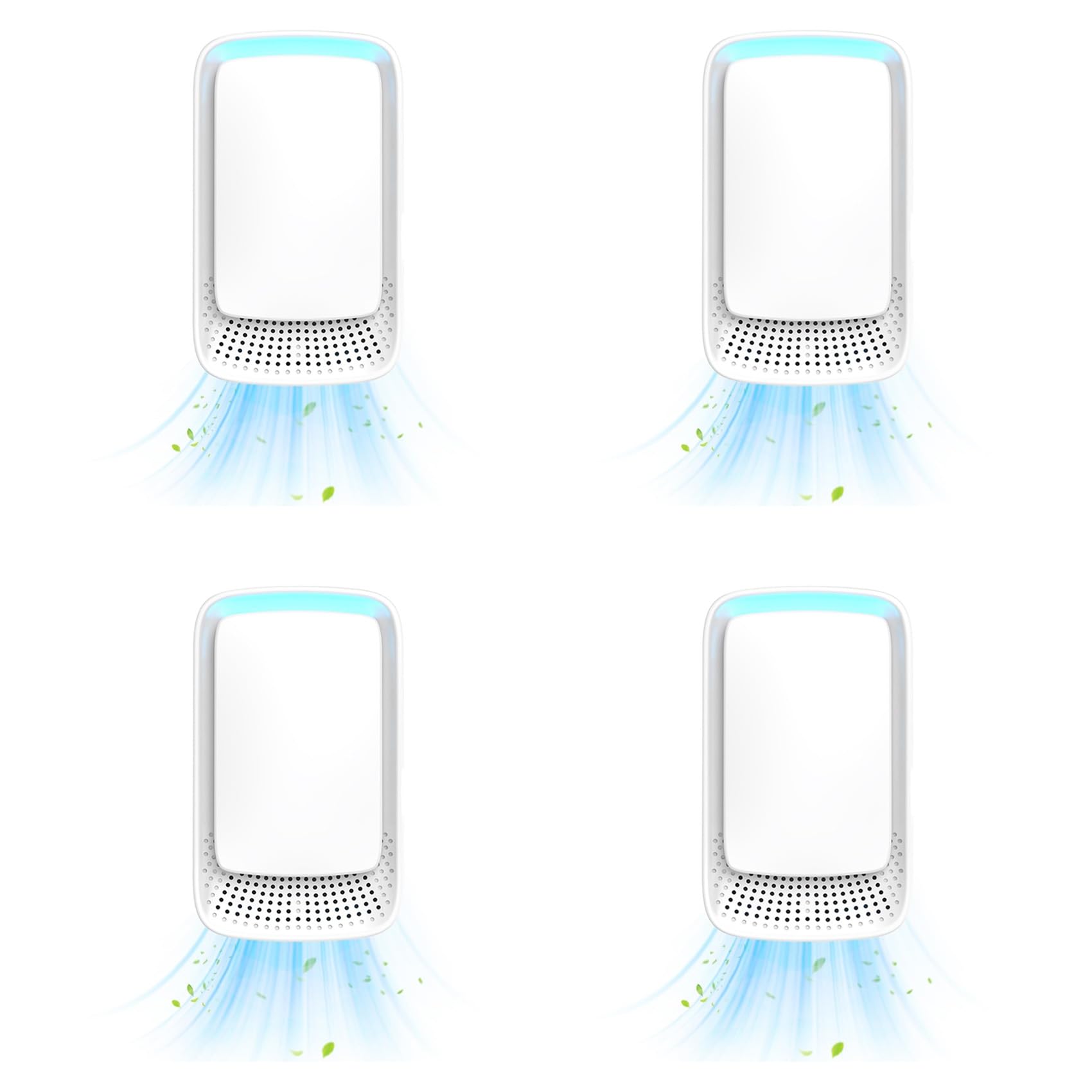 Purificateur d'air pour chambre sans bruit mini ioniseur à brancher portable