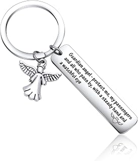 Keytells Keychain Gift for Drivers Trucker Pilot Traveller Keyring for Friends Family