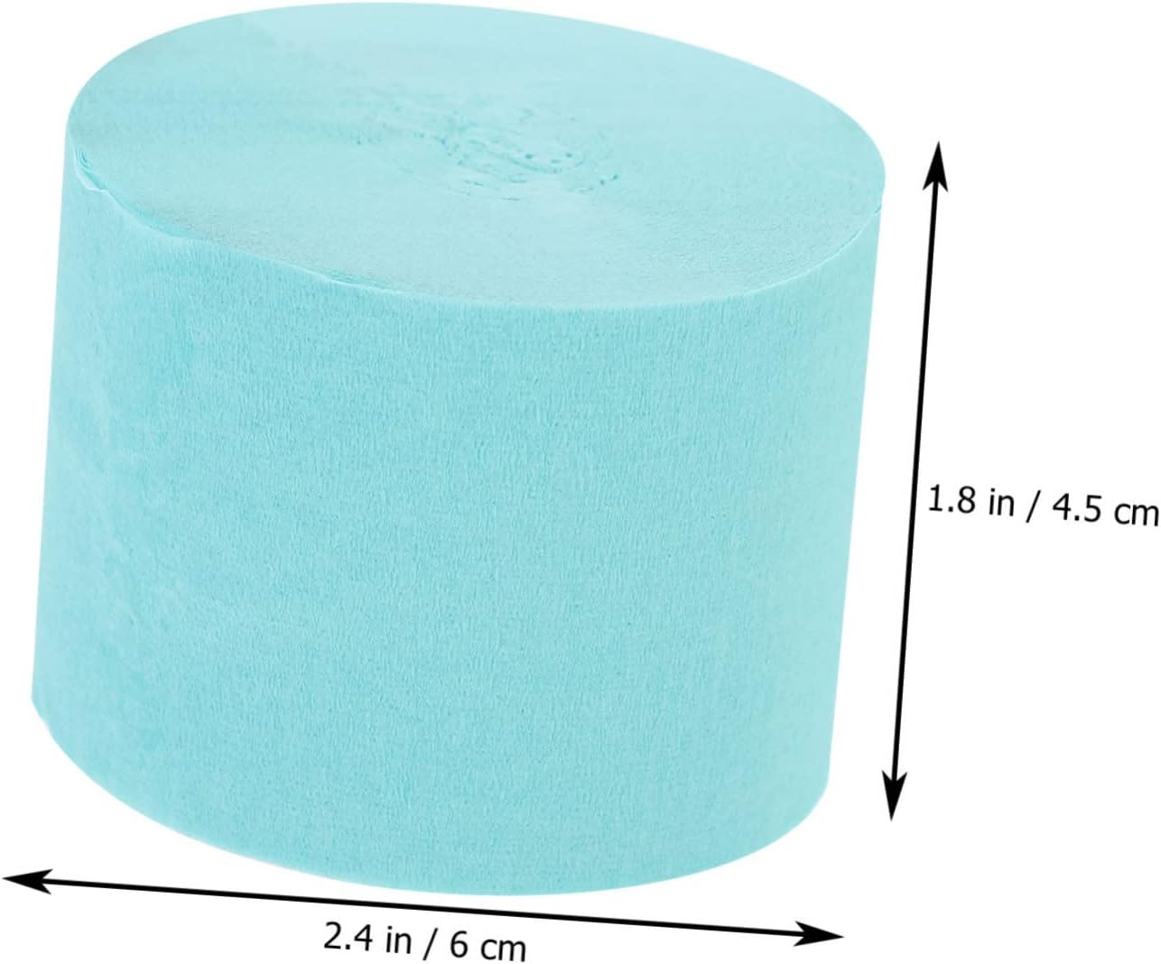 12rolls Crepe Paper Streamers Decorative Streamer for Parties Weddings Festivals and Birthdays Easy to Party Supplies Vibrant Colors