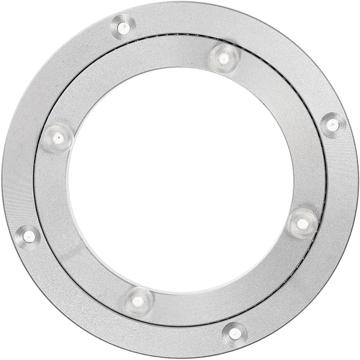 Heavy Duty Turntable Accessory Swivel Plate for Dining Tables Silent Rotation Home and Restaurant Turntable Base Made of Aluminium