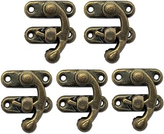 Biaungdo 5pcs Retro Vintage Style Swing Bag Clasp Closure Lock Latch for...