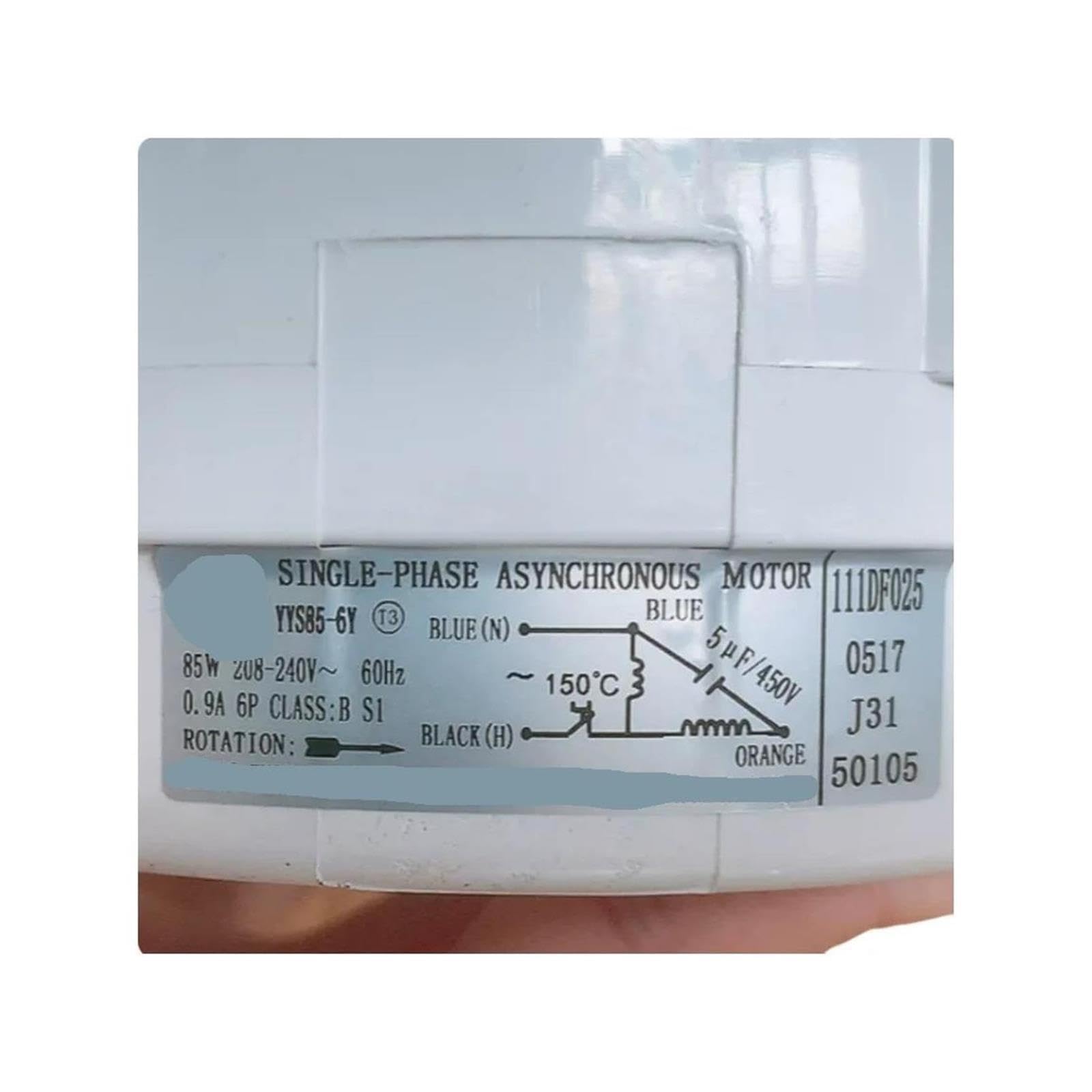 Motore esterno armadio climatizzatore YYS85-6Y Reverse 4 fili, Sostituire