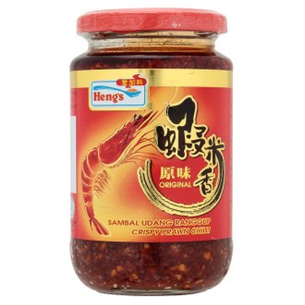Heng's Original Chilli 340g (Crispy Prawn, 3 Packs)
