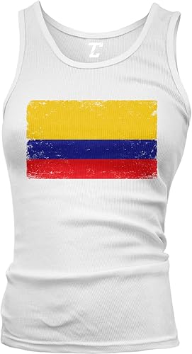 Bandera de Colombia - Colombian Heritage Pride Juniors Tank Top