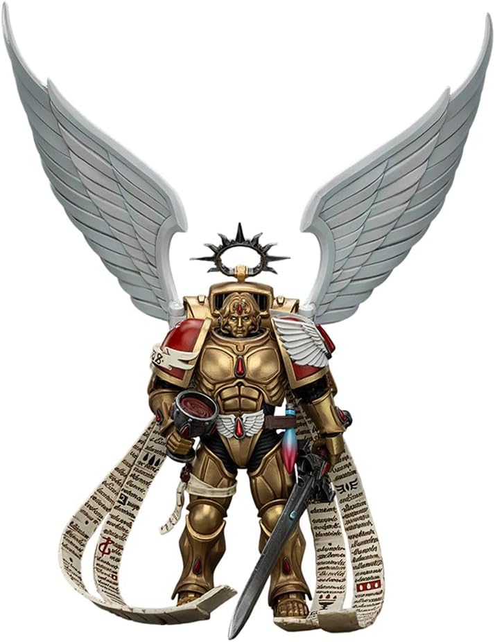 JOYTOY Warhammer 40K Blood Angels The Sanguinor with Encarmine Broadsword 1:18 Scale Action Figure Mecha Joy Toy Collection Model Gift