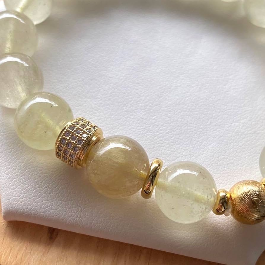 ギベオン隕石&リビアングラスブレスレット