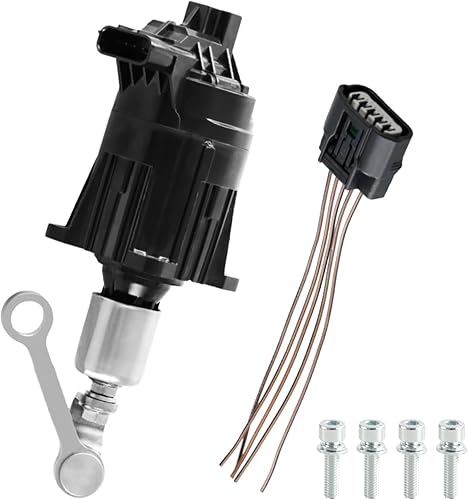 FUSCH Válvula solenoide electrónica del turbocompresor del actuador Turbo Wastegate (con arnés de enchufe de 5 pines) Compatible con Honda Civic