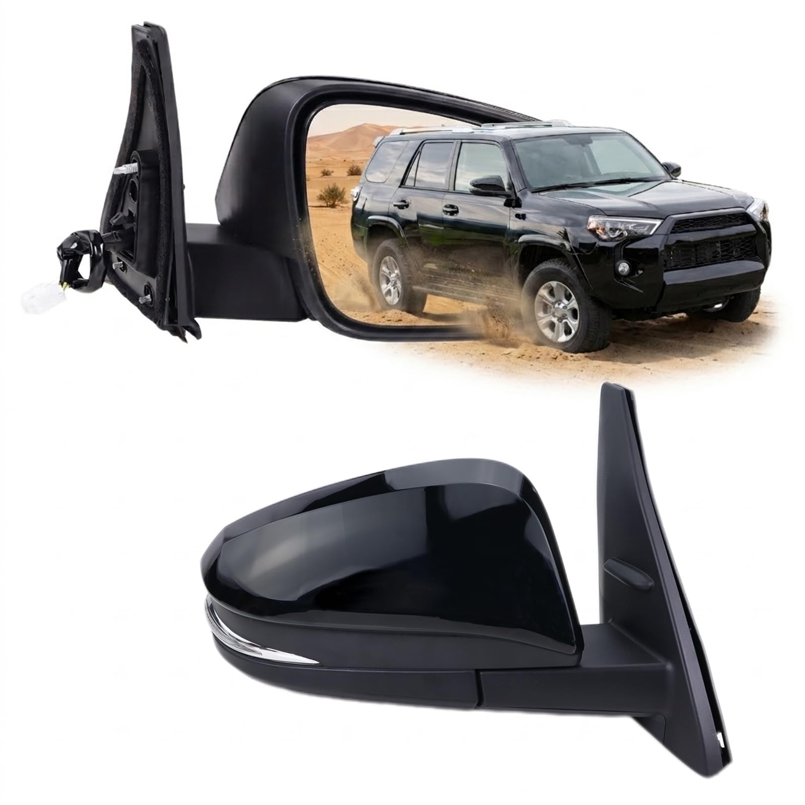 Amazon.com: Lqito Right Passenger Side Mirror Compatible with 2014