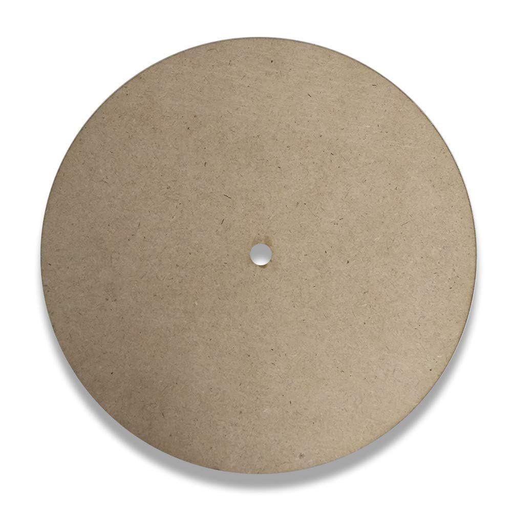 MDF Clock Base Round 4mm 10 Inch Dial | Blank Wooden Cutout for Resin Art, Wall Clock Making & DIY Craft | Clock Face Board Pack of 4-image-32