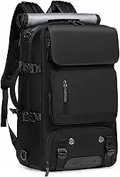 Mochila Reforçada com Compartimentos para Notebook e Tablet – Resistente à Água, USB, Engate de Mala – Masculina e Feminina para Viagem, Trabalho e Dia a Dia