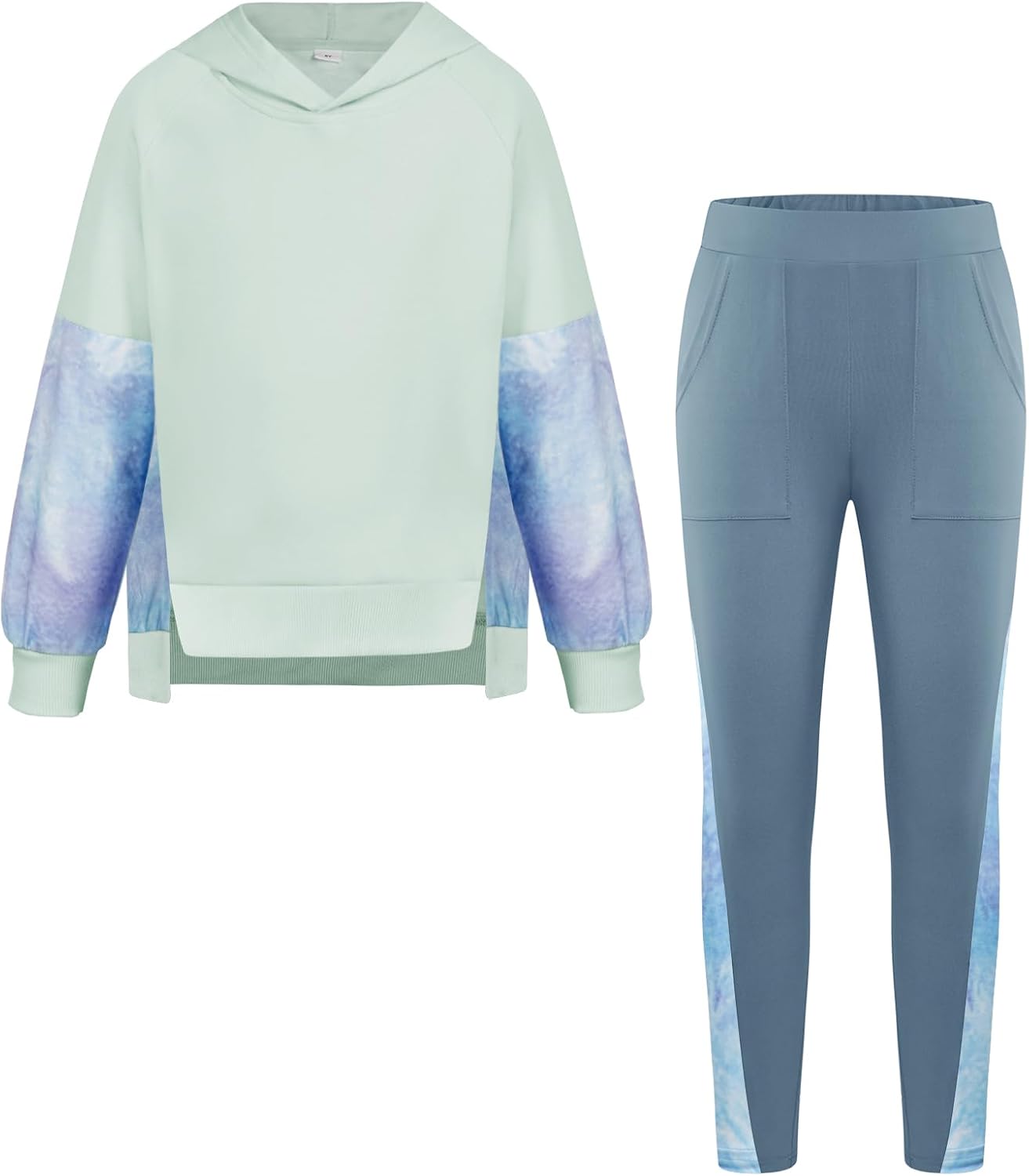Girls Clothes Sweatsuit Cotton Hoodies Sweatshirt with Leggings Teen Girl Clothes Back to School