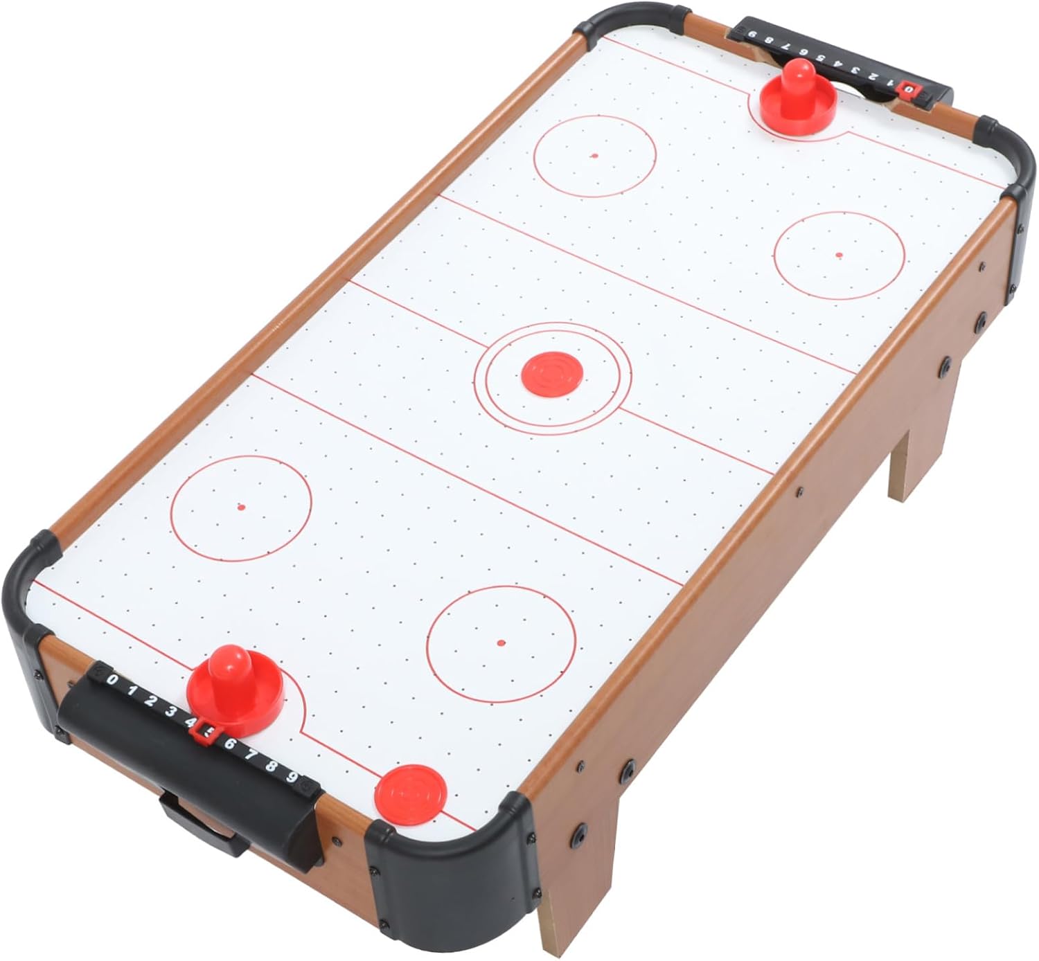 POPETPOP 1Pc Mini Tabletop Ice Hockey Game Creative for Smooth Edges Indoor Fun Battery for Boys and Exercise Finger Flexibility