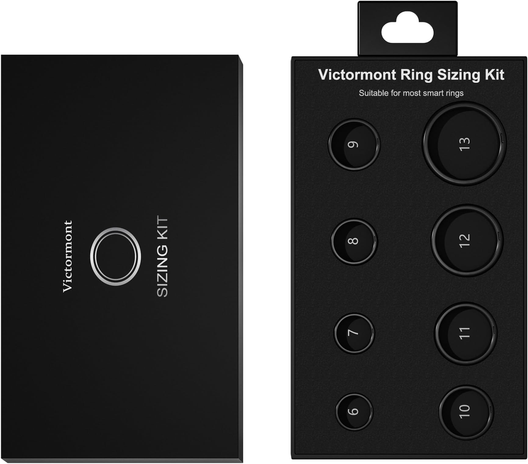 Sizing Kit for Smart Ring - Size Before You Buy - Sizes 6 to 13 - Choose from 8 Sizes - Find The Comfortable Ring Size