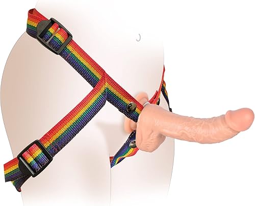 Consolador de silicona realista con correa, arnés sexual para parejas y masturbación femenina lesbiana, diversión sexual, 8.7 pulgadas, (sin