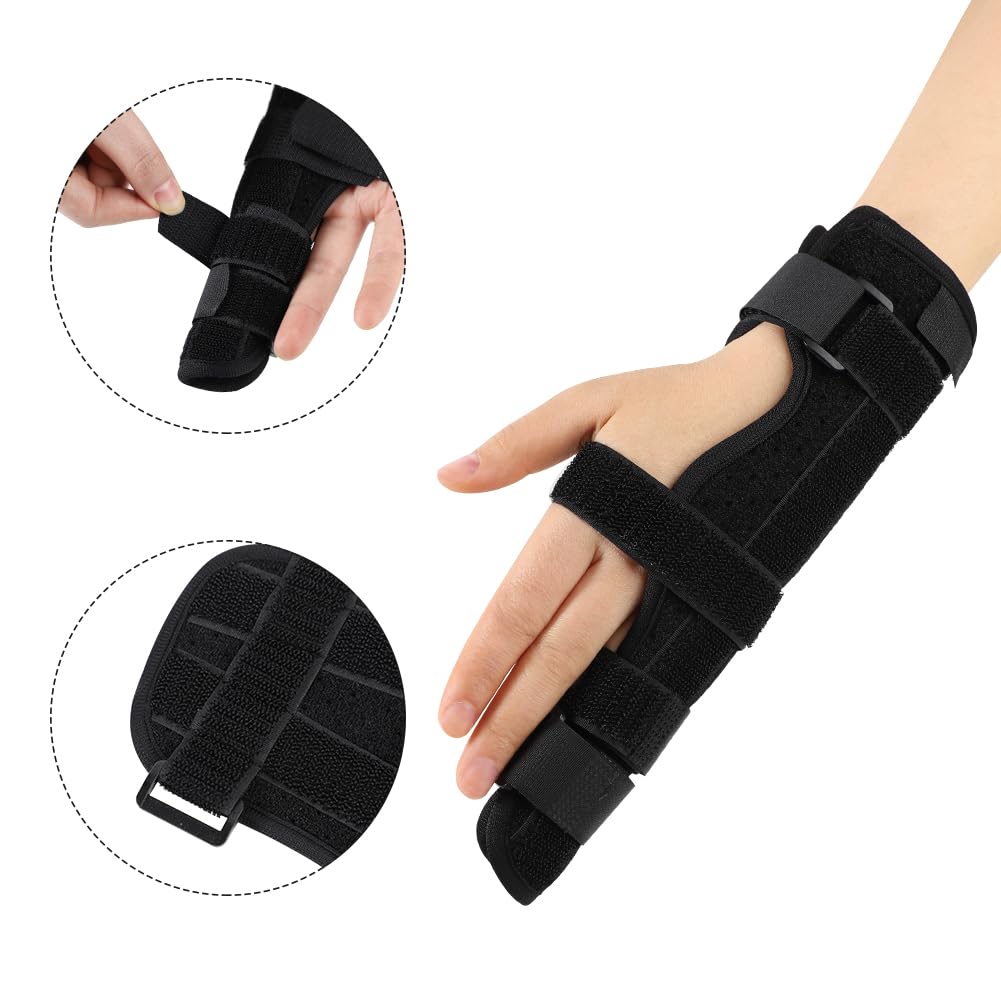 PENINSULA LOVE Boxer Break Metacarpal Splint Brace, 4th or 5th Finger Splint Support for Left or Right Hand