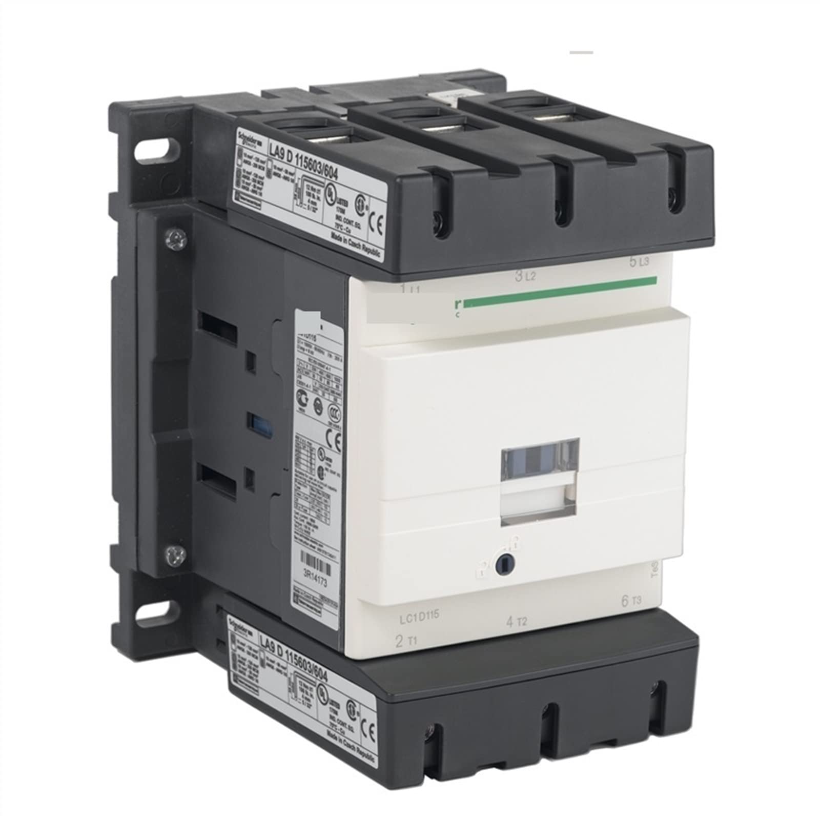 JJHQOKYNA LC1D115A B7C C7C E7C F7C M7C Q7C 24V 36V 48V 110V 220V 380V AC Contactor 1Pcs(Ac24v)
