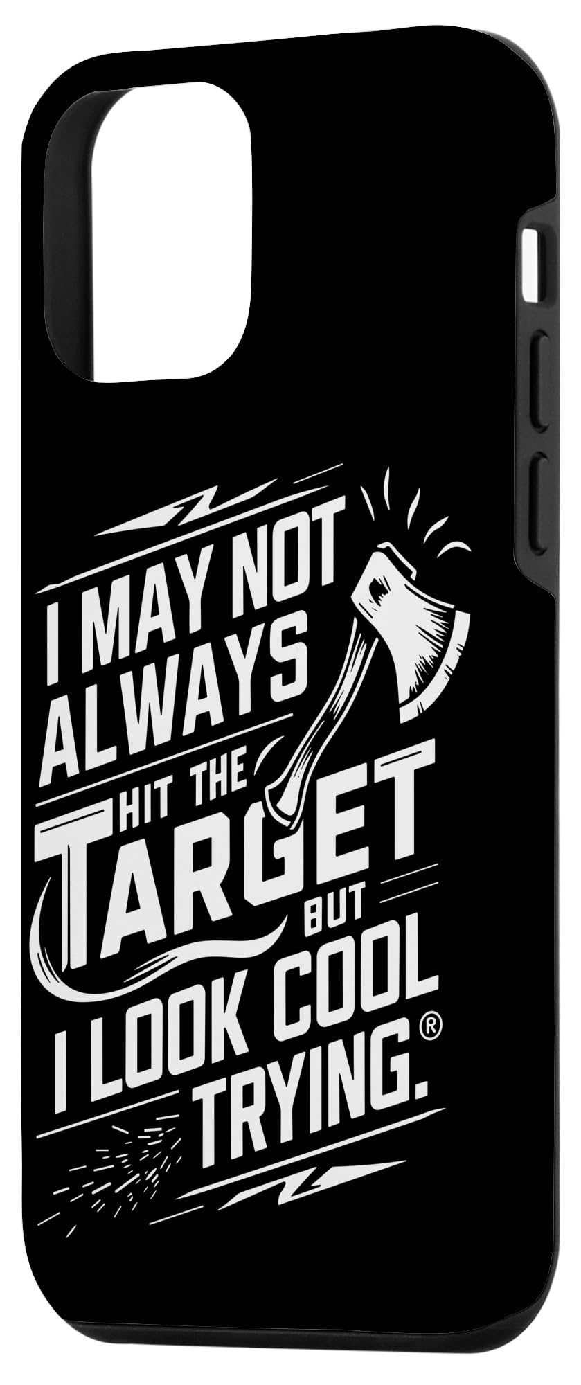 iPhone 12 mini Competitive Axe Throwing Precision Axe Sport Throwing Axe Case - Image 2