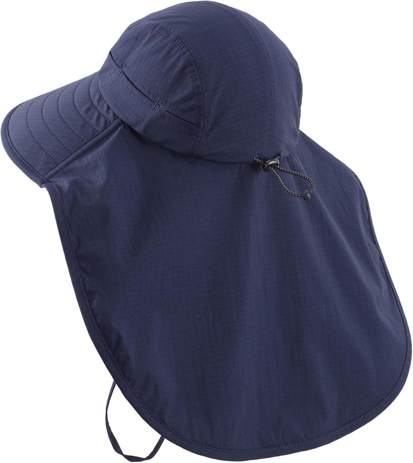 Home Prefer UPF 80+ Sun Hat for Men Women Wide Brim Sun Hat with Neck Flap Summer Safari UV Protection Gardening Fishing Hat - Image 3