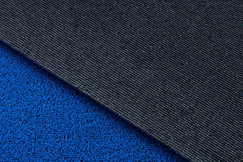 Gazon artificiel spring bleu tapis de sol pour terrasse de piscine
