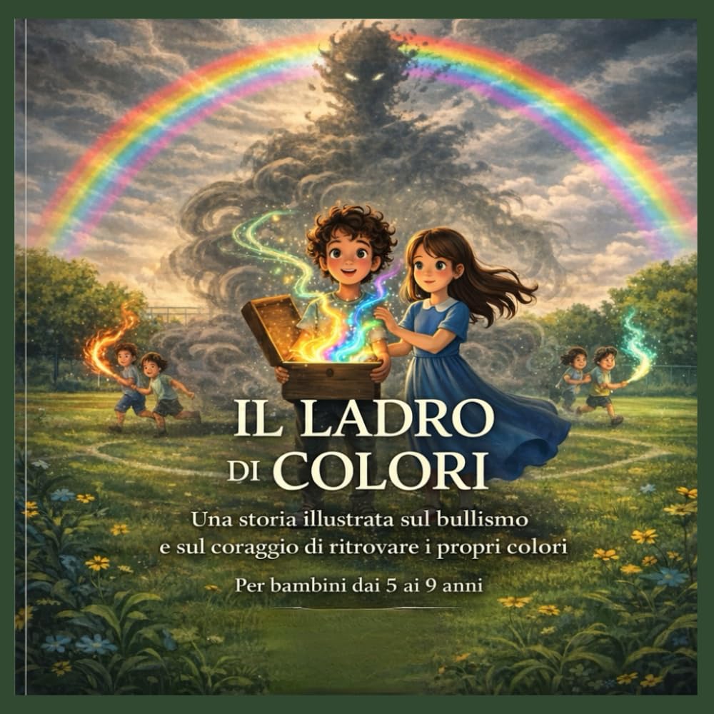Il ladro di colori: Una storia illustrata sul bullismo e sul coraggio di ritrovare i propri colori