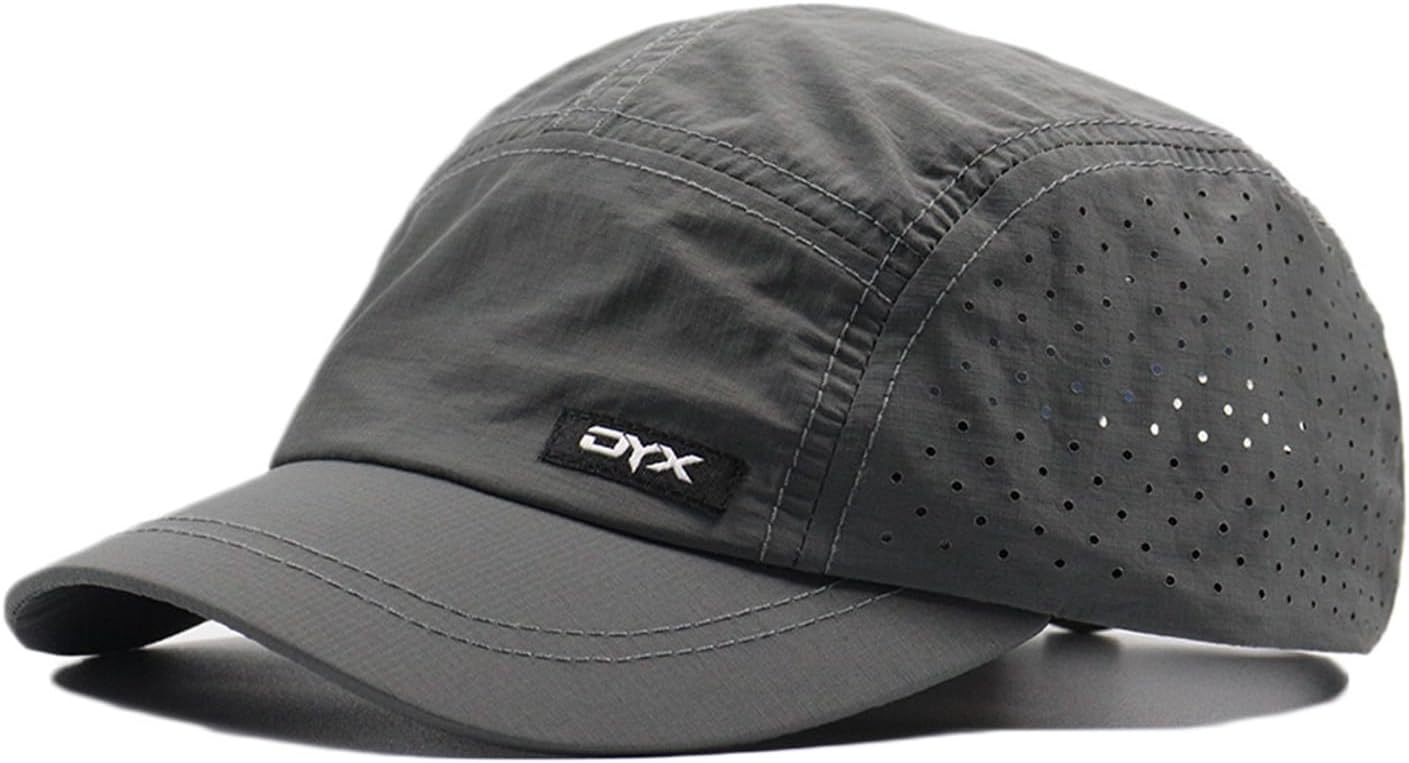 5cm Short Brim Baseball Caps Mens Sports Quick Dry Breathable Cap Summer Ultra-Thin Short Bill Umpire Hats Q2421 - Image 3