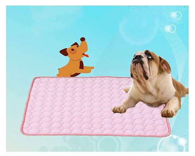 Foto 3 de 4 de YAOTT Alfombrilla de refrigeración para Mascotas,Alfombra Colchoneta Estera de enfriamiento para Perros Manta…
