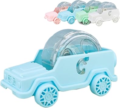 Hamster Turner, Jelly Wheel, Car Type, Turning Car, Quiet, Stable, Easy to Run, Clear Color, Stress Relief, Golden Hamster, Dwarf Hamster, Kinkuma Compatible with Small Animals M, Blue