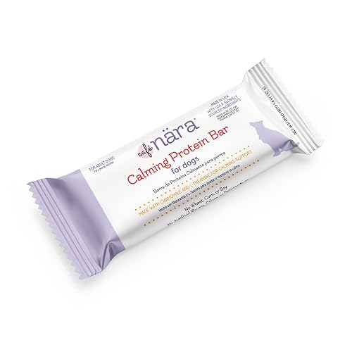 Café Nara Calming Protein Bar for Dogs, Beef & Bacon