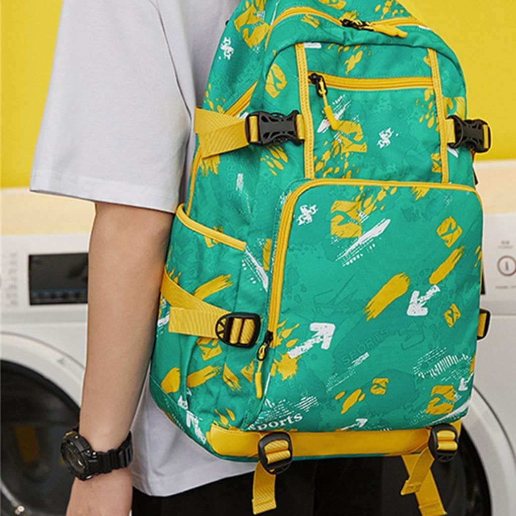 School Bag Backpack with Pencil Case Set for Boys and Girls Laptop Bags Large Capacity Daypack USB Charging Port
