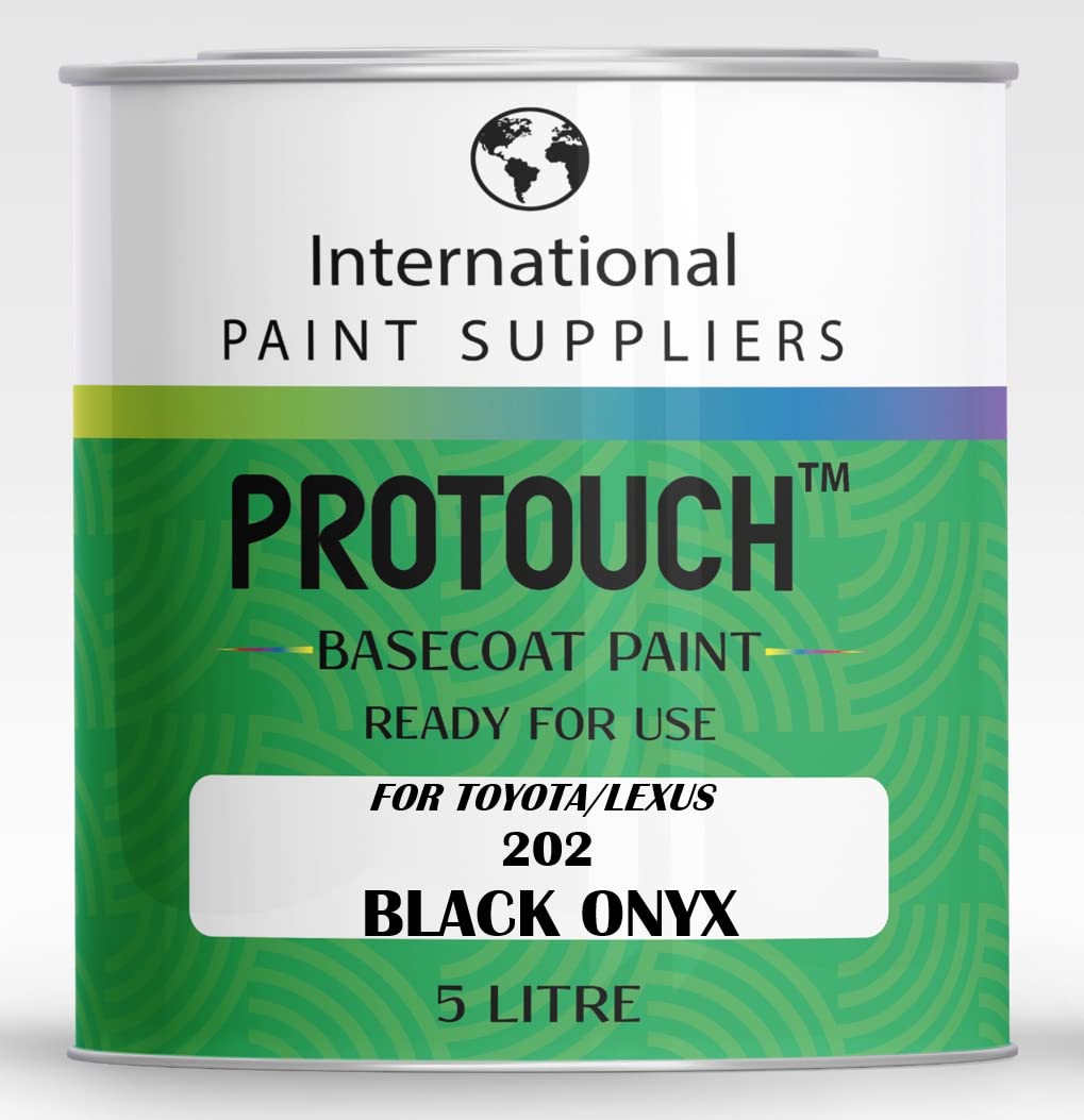 Protouch Black Onyx For Toyota/Lexus 202 Basecoat Rfu Ready For Use Thinned Car Paint 5L Tin