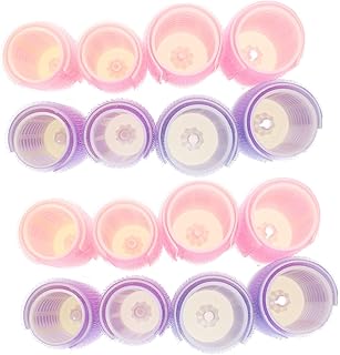 FRCOLOR 16 Pçs Rolos De Modelador De Cabelo Para Franja Rolo De Cabelo Rolos De Esponja Rolos De Cabelo Esponja Para Rolo De Ondulação De Cabelo Rolo De Ondulação Automático Sem Fio Rolo