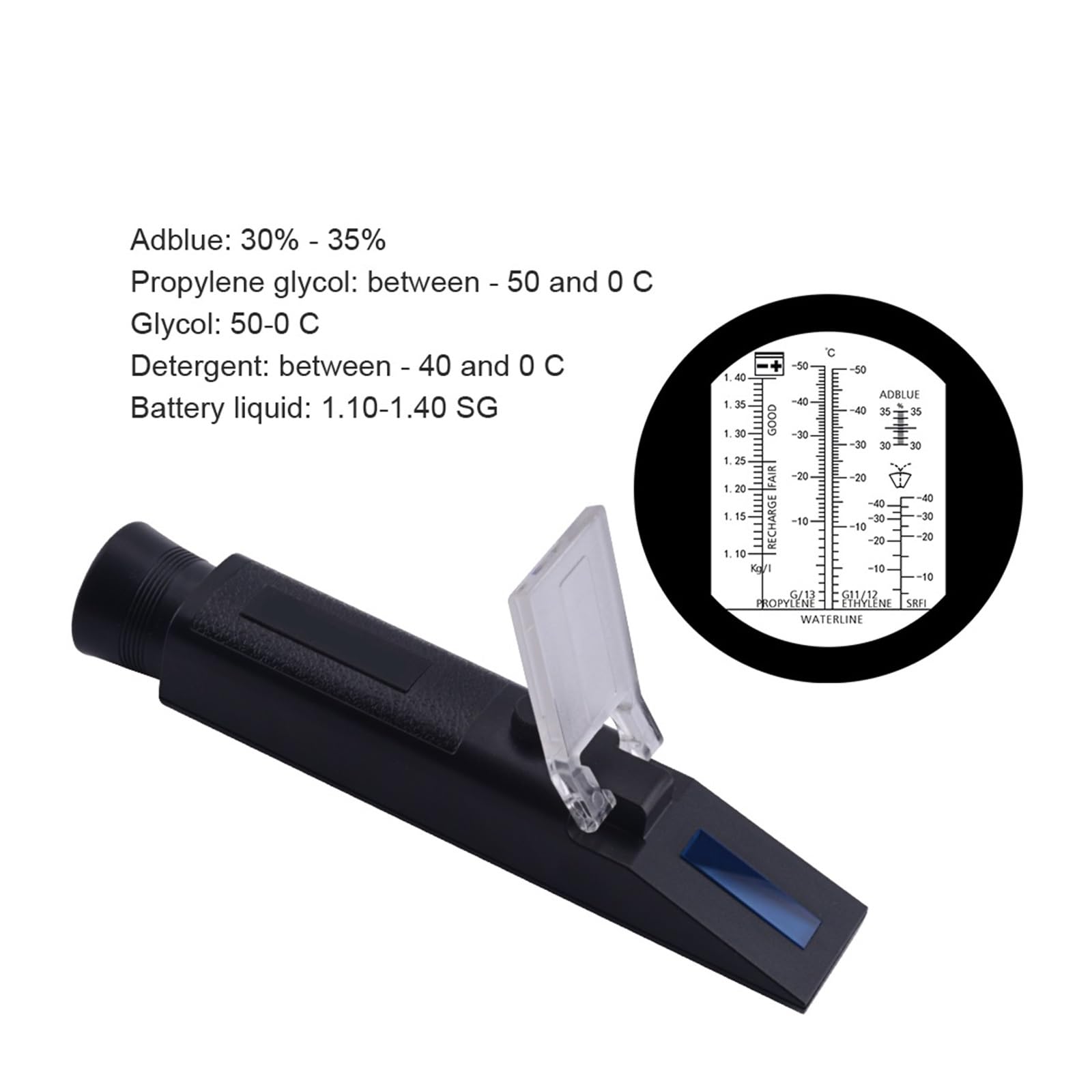 4 En 1 Réfractomètre Antigel Fluide Moteur Glycol Antigel Point Testeur De Batterie De Voiture 4 En 1 Réfractomètre Antigel Fluide Moteur Glycol Antigel Point Testeur De Batterie De Voiture