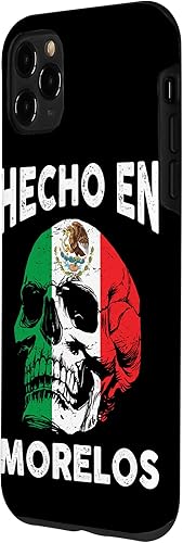 Vista 26 de iPhone 13 Pro Max Hecho en Morelos México - Bandera mexicana - Funda Morelos