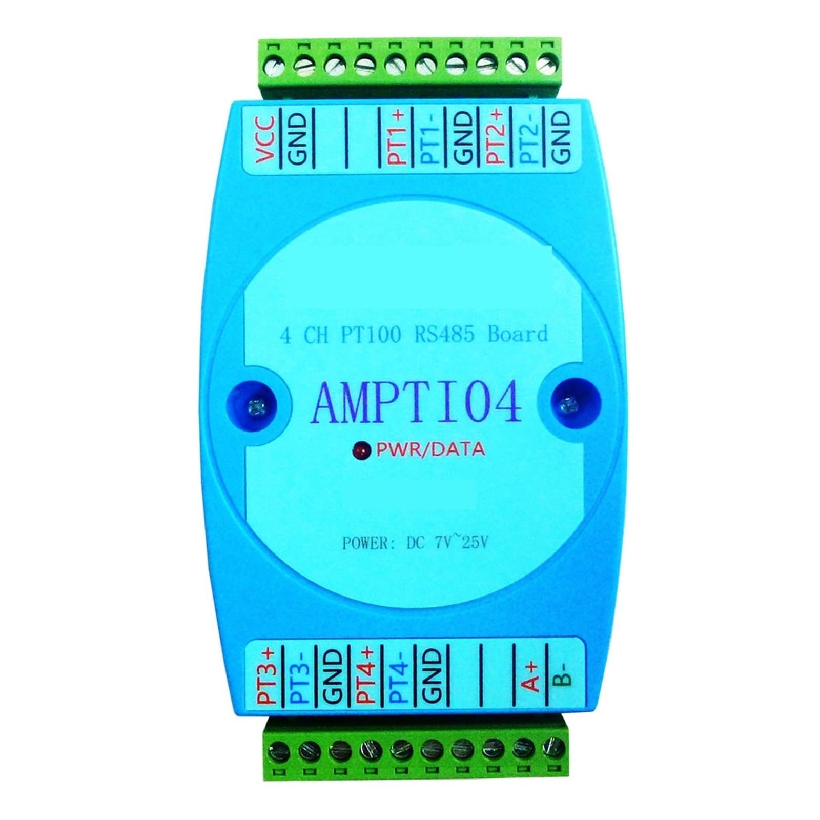 Módulo colector de sensor de temperatura RTD 4CH -40~300 PT100(4CH Collector)