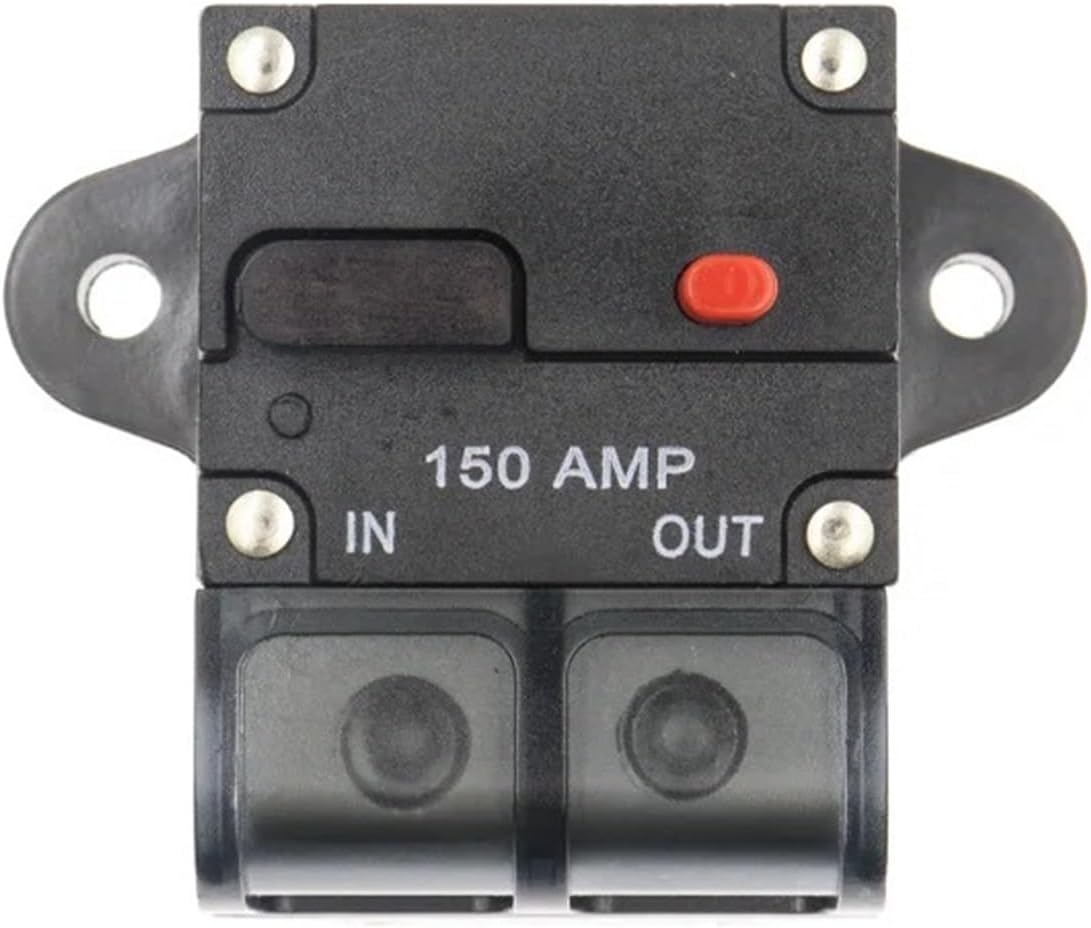 FENG GUO 1PCS 50A 60A 80A 100A 150A 200A 250A 300A AMP Circuit Breaker Fuse Reset Car Boat Auto Security Fuse Accessories(200)