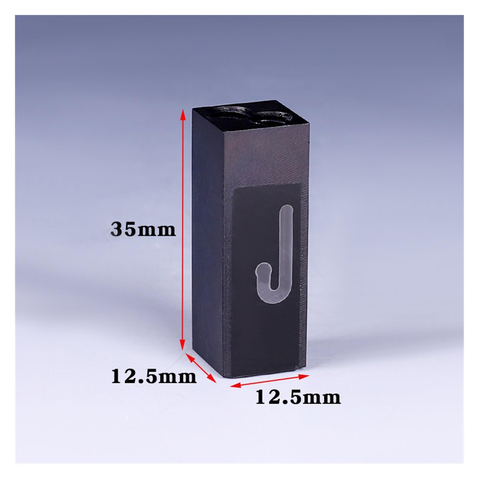 32ul 10mm Quarz-Durchflussküvette mit M6-Gewindeanschlüssen for das Labor