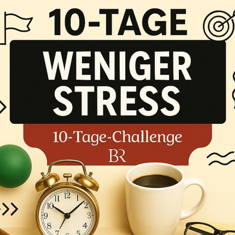 10-Tage-Challenge: Weniger Stress: In 10 Tagen zu mehr Gelassenheit, Fokus und innerer Ruhe – mit Aufgaben, Tipps, Fakten & Reflexionen (10-Tage-Challenge – Gesünder leben leicht gemacht)