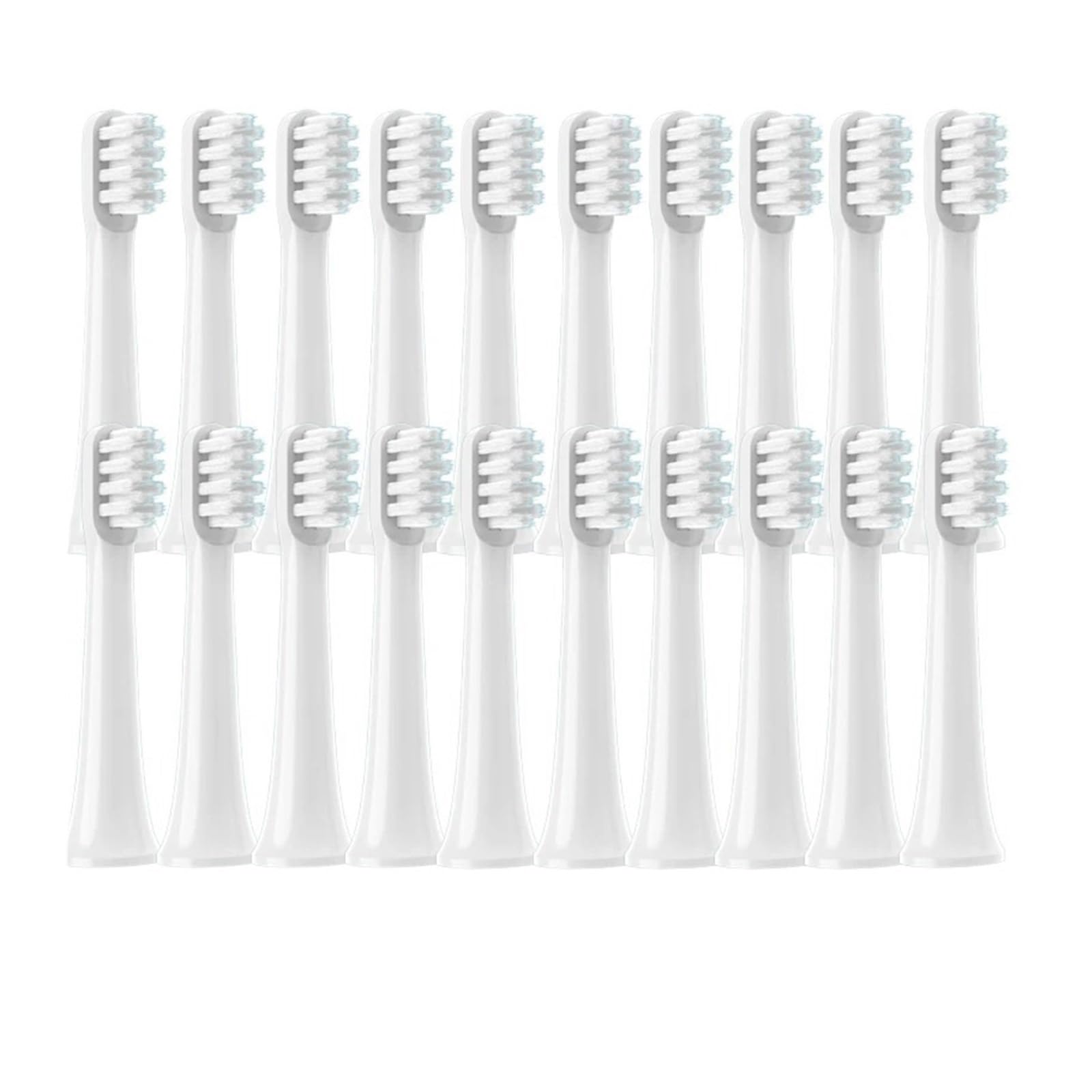 Cabezales 20PCS, compatible con XIAOMI, T100 cerdas suaves | 50PCS 100PCS repuesto de cabezal de cepillo dental sonico para adultos, plastico, 3ARLA03(50White)