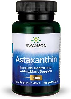 Astaxantina 4mg Swanson 60Softgls