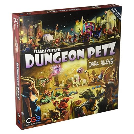 Czech Games Edition Dungeon Petz: Vicoli Oscuri - GIOCO DA TAVOLO 2-4 Giocatori 14 anni e oltre