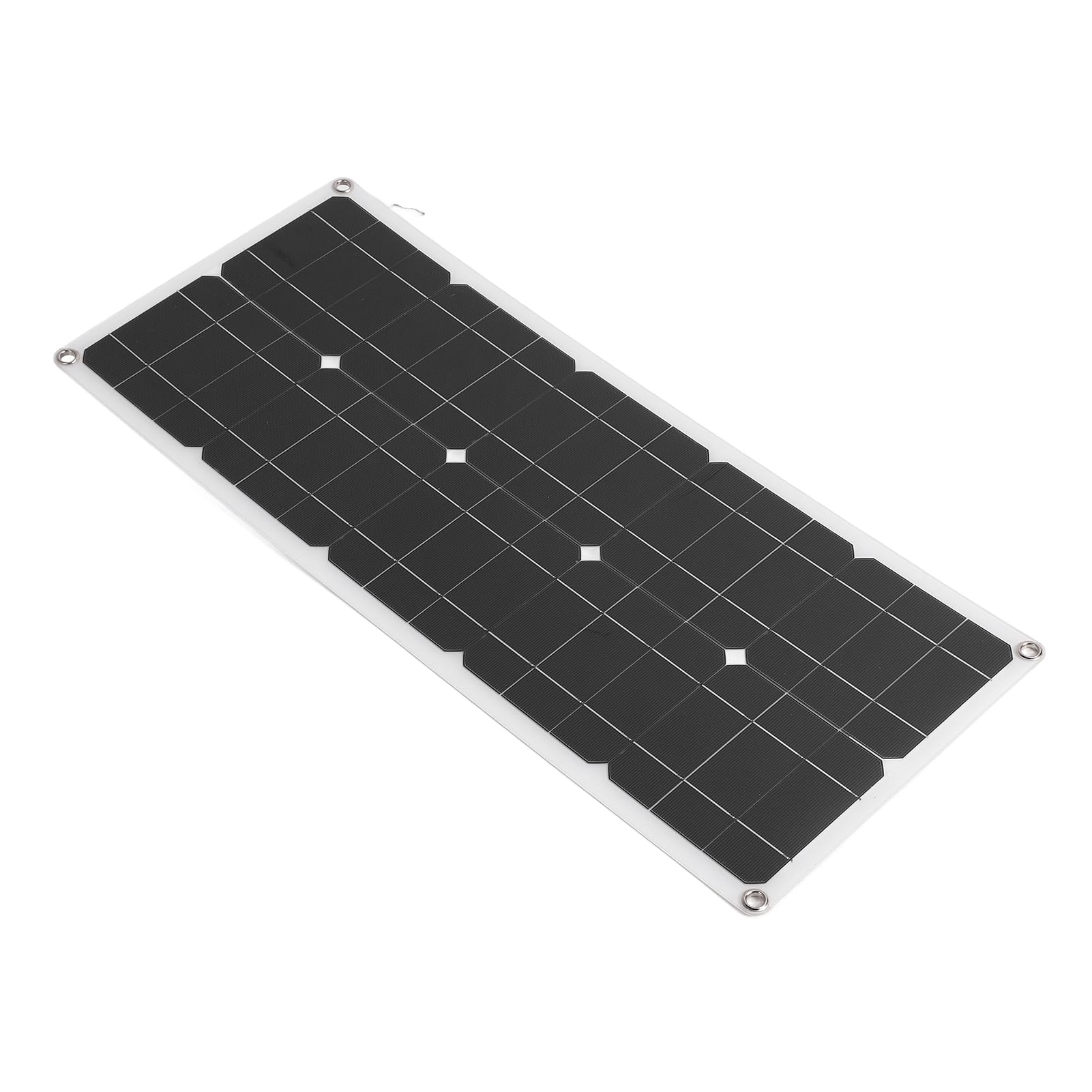 Aramox Pannello Solare Portatile da 100 W, Kit Pannello Solare Monocristallino con Controller, 2 Uscite CC USB Tipo C, Ricarica Batteria per Auto OBD per Viaggi in Campeggio per Uso Esterno