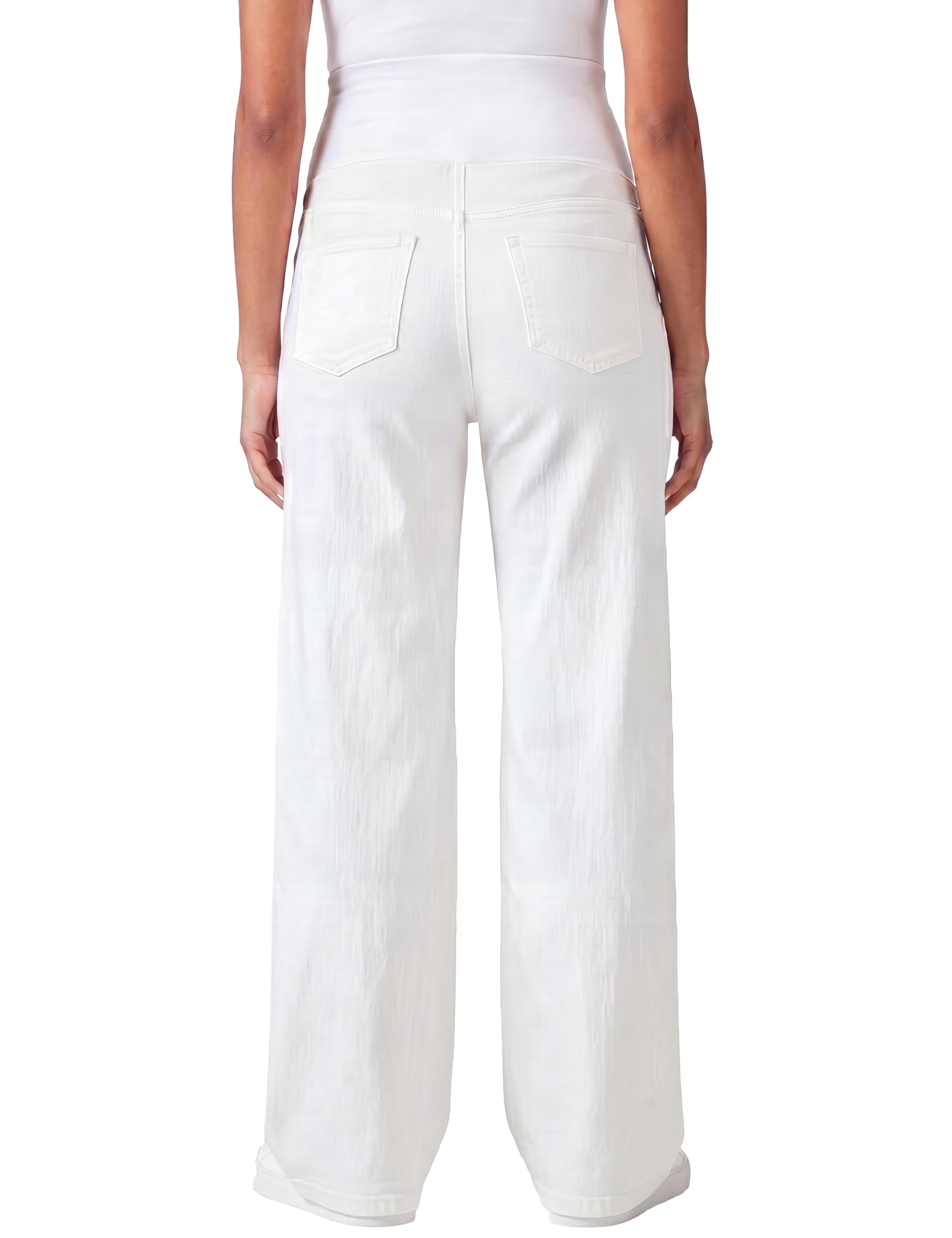 Umstandsjeans für Damen, gerades Bein, Denim-Hose