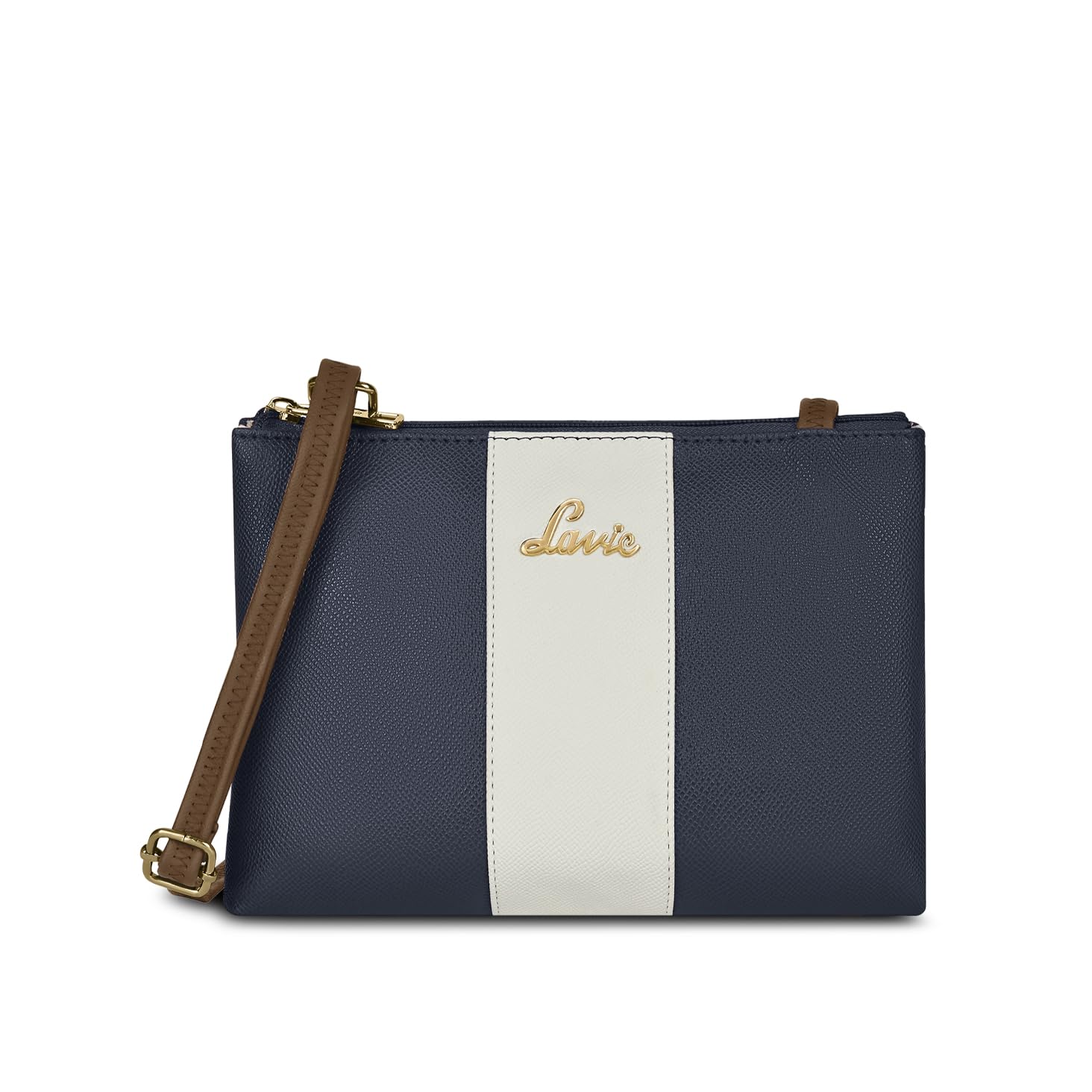 Lavie Women’s Lynn 2C Colorblock Crossbody Sling Bag | Top Zip Sling Bag | Ladies Purse Handbag | Gift for Women