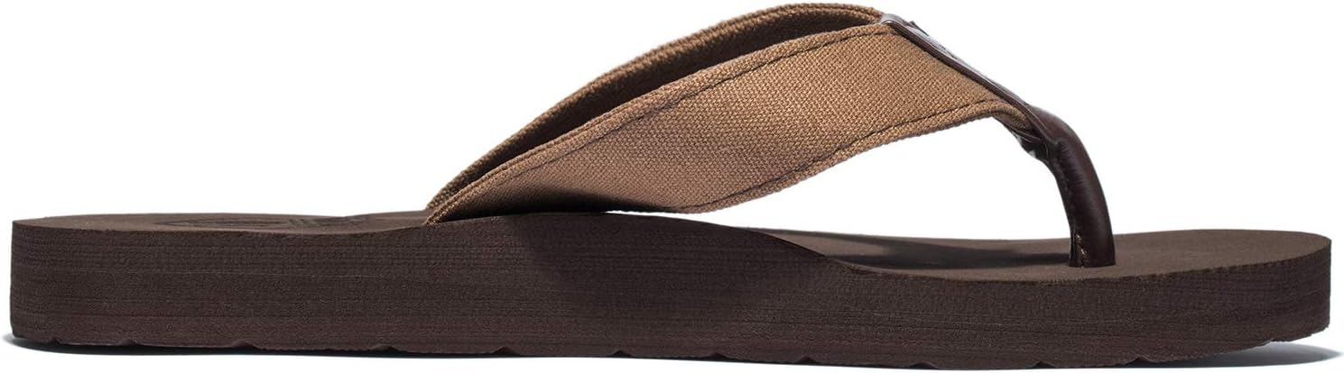 NewDenBer Women's Flip Flops Comfortable Thong Sandals Summer Beach Sandals (10 B(M) US, Brown/Dark Brown)