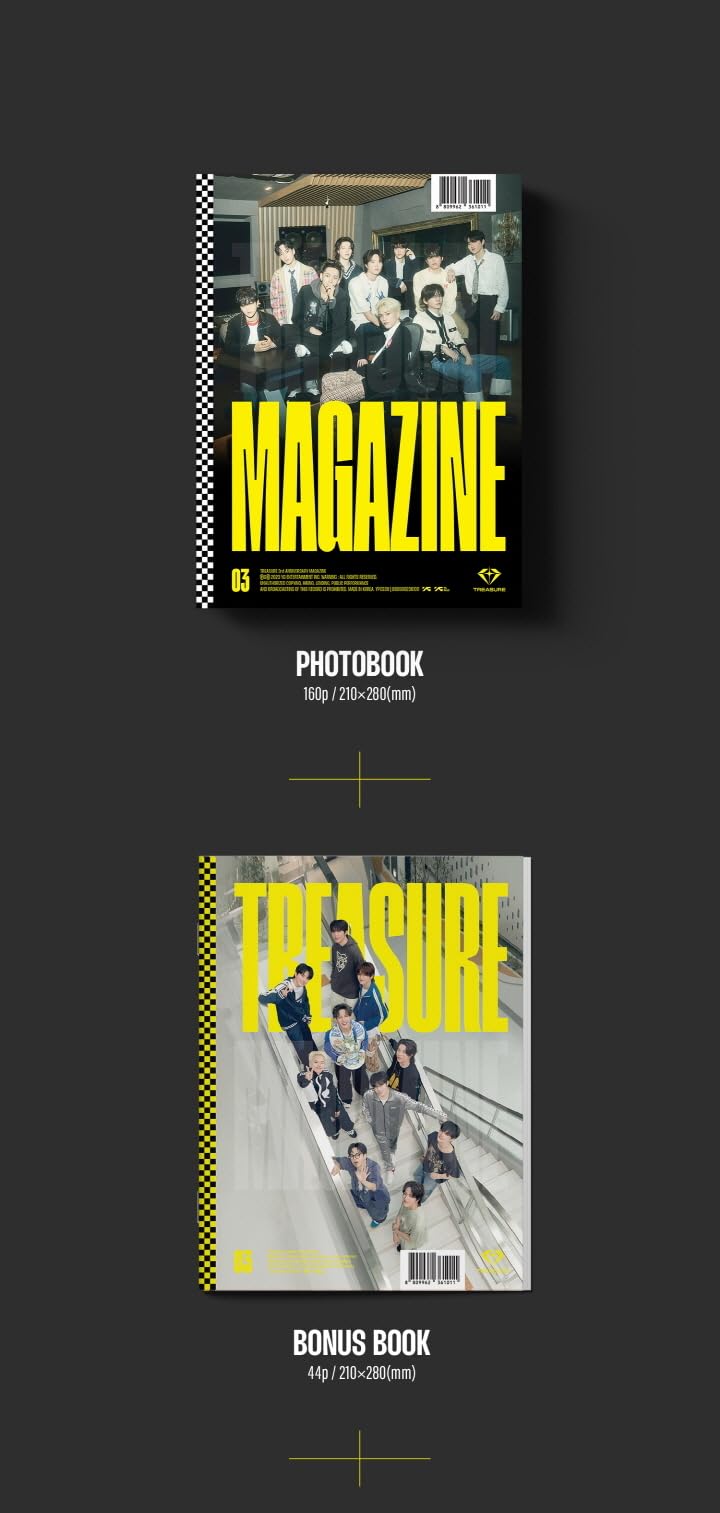 K-POP・アジア TREASURE 3rd ANNIVERSARY MAGAZINE Amazon.co.jp: トレジャー Treasure 3rd Anniversary Magazine