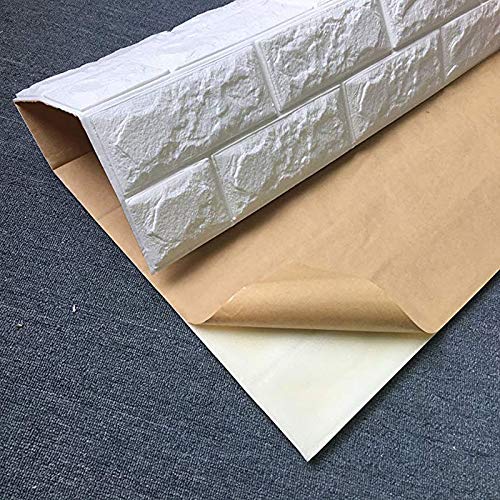 10pcs adesivi 3D muro di mattoni carta da parati