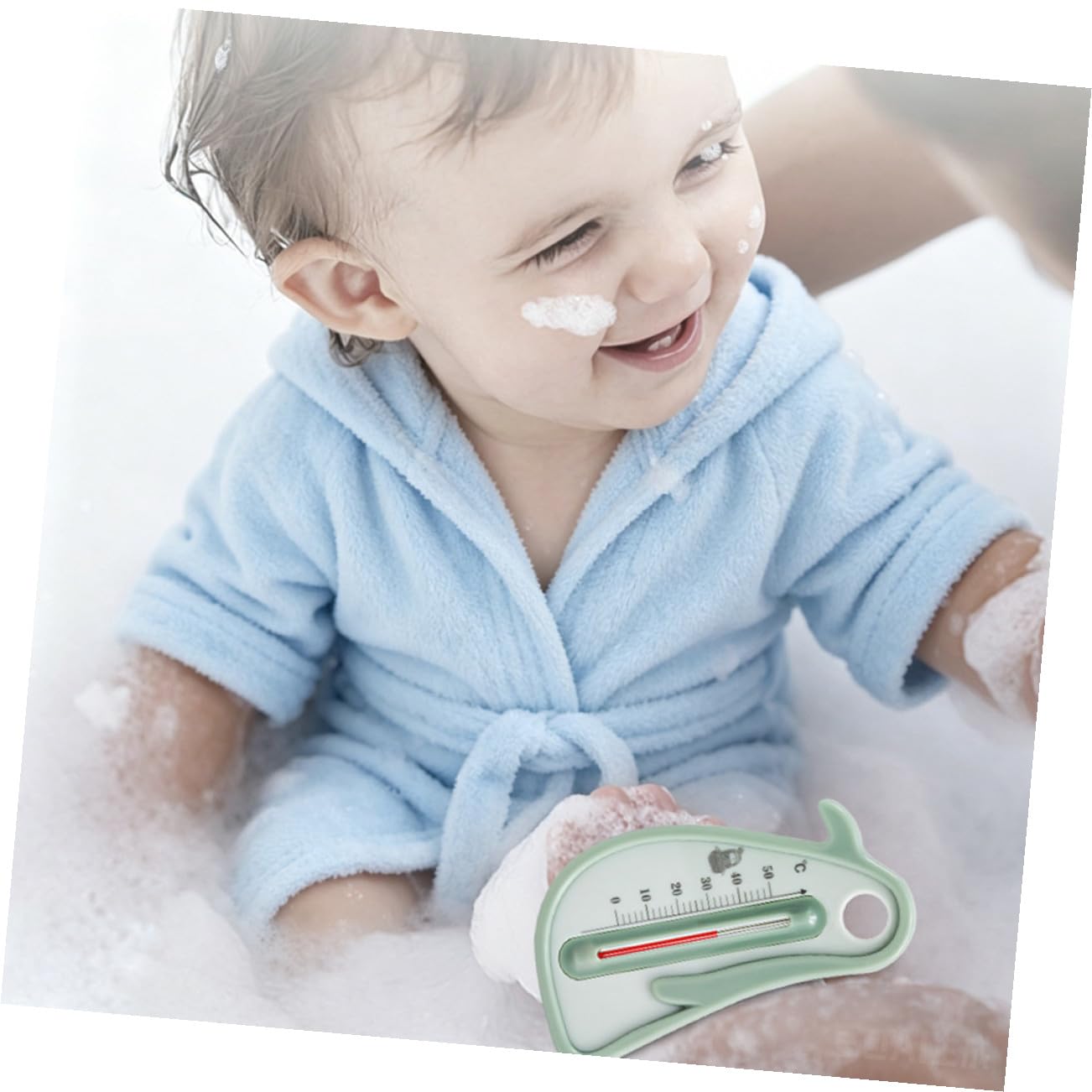 Bath Thermometer Penguin Shaped Water Temperature Measurement Tool Random Color