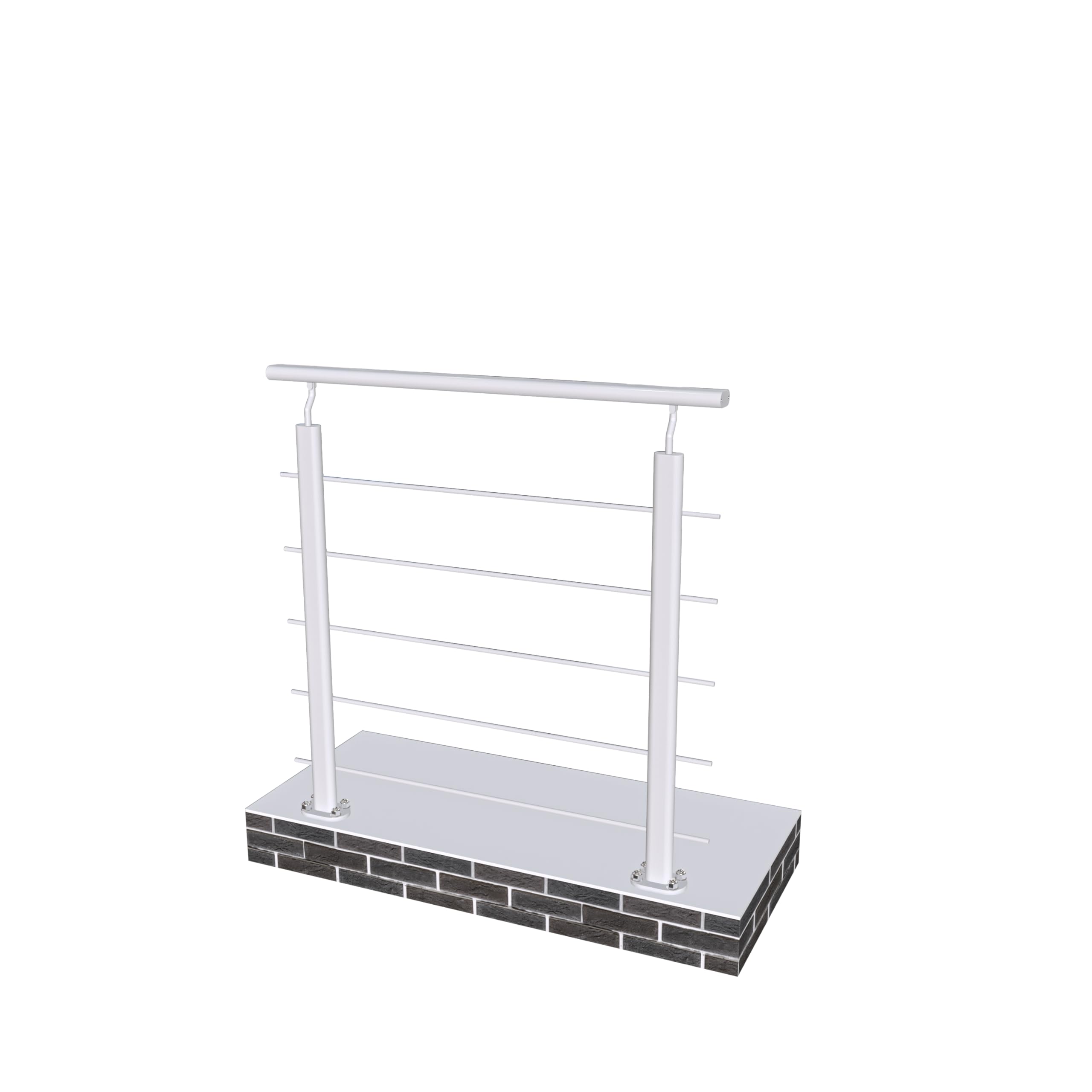 Garde-corps aluminium pour sécuriser une terrasse extérieure ou un escalier