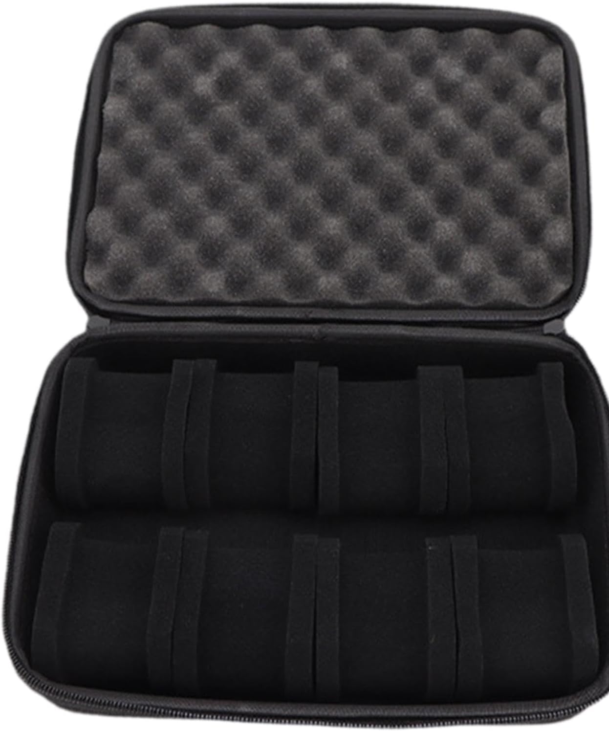 8 Slots Watch Box Protection Portable Hard Watch Organizer Travel Case Display Organization for Wristwatches image 5